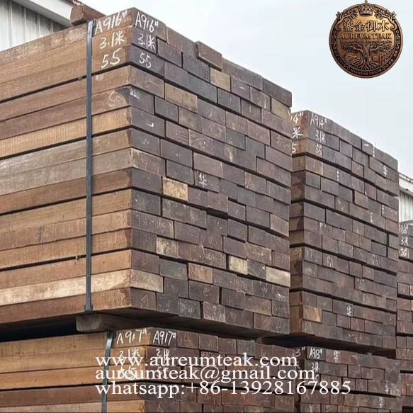 Wholesale Premium Natural Golden Burma Teak Wood Logs & Lumber | High-End Joinery, Luxury Interiors & Furniture Grade Timber by Aureum Teak